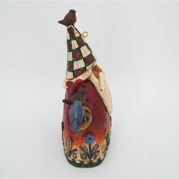 Jim Shore Heartwood Creek 2002 Santa with Birds Ornament Figurine Enesco - Picture 4 of 9